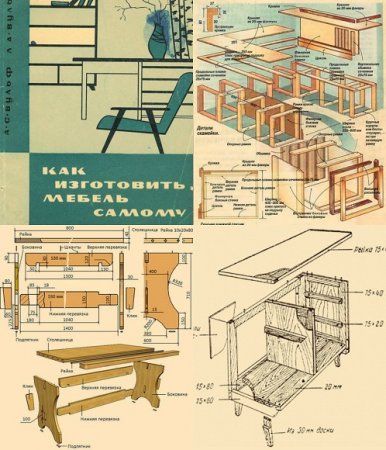 Изготовление мебели своими руками