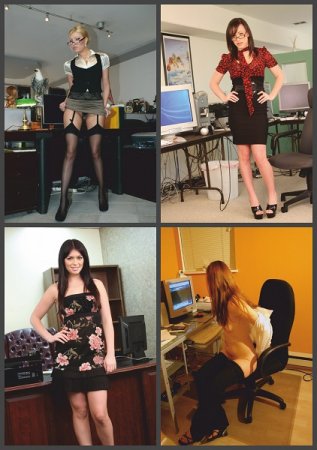 Secretary Nylon MILFs (October 2019)