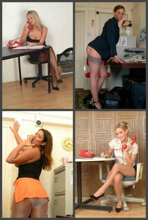 Secretary Nylon MILFs. Vol-4 (2017)